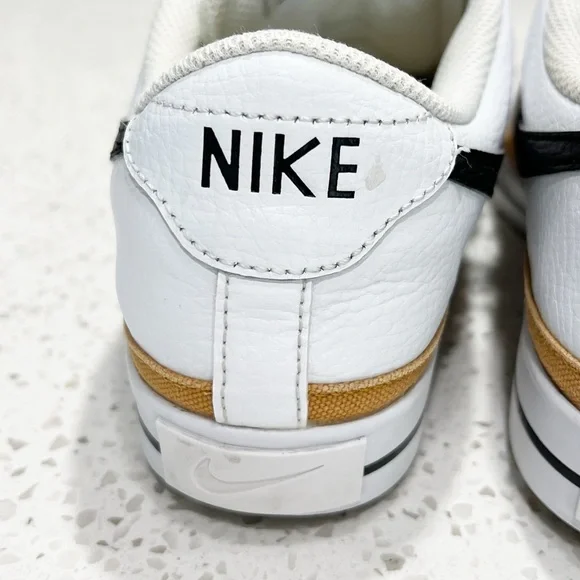 Nike Court Legacy Nature Shoes White Tan Black Women’s 8 athletic sneakers - Picture 10 of 14